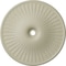 Ekena Millwork Galveston Ceiling Medallion (Fits Canopies up to 5 7/8"), 51"OD x 3 5/8"ID x 3 3/8"P, Clear Yellow CM51GLCYF - alternate 1